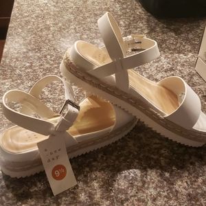 White Sandals